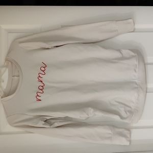Mama maternity cozy sweatshirt